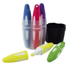 Textmarker 5er-Set sortiert