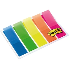 POST-IT Index 11,9x43,2 5 Stück sortiert