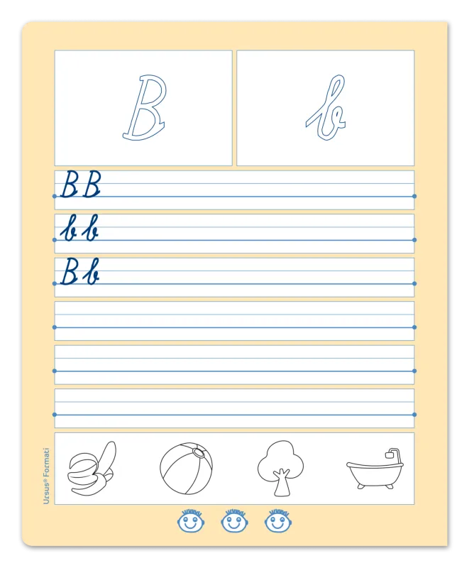 Buchstabenheft Formati B2 Schreibschrift
