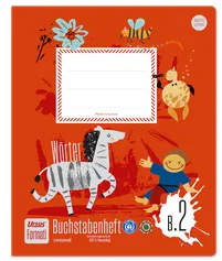Buchstabenheft Formati B2 Schreibschrift