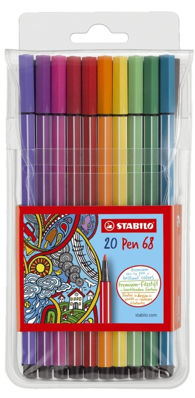 Stabilo Pen Faserschreiber Etui