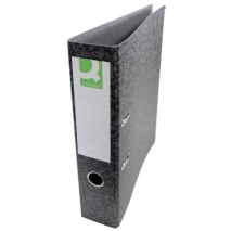 Q-CONNECT Ordner Hartpappe A4 7,5 cm schwarz