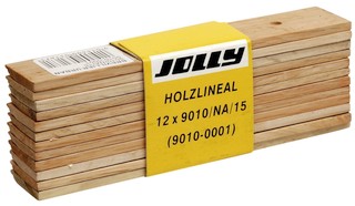 Lineal Jolly Holz 9010-0001-15 15cm
