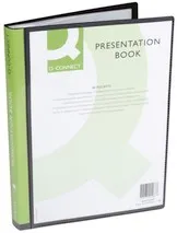 Q-Connect Panorama Sichtbuch schwarz