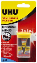 Uhu Sekundenkleber super minis