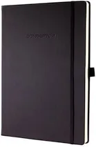 CONCEPTUM Notizbuch A4+ schwarz Gummibandverschluss