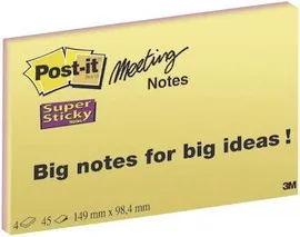 Haftnotizen BigNotes 4farbig