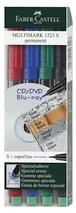 Overheadstift 4ST permanent 0,4mm