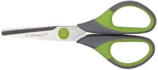 Schere 14cm grau/grün