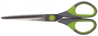 Schere 17,5cm grau/grün