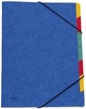Ordnungsmappe 7tlg blau