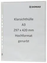 Klarsichthülle A3 hoch genarbt