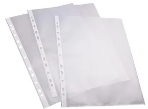 Klarsichthülle genarbt transparent A4 100 Stück