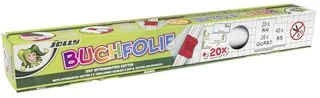 Buchschutzfolie mit Cutter