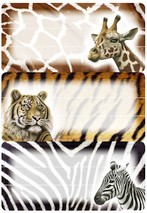 Schuletikette Afrika. Tiere
