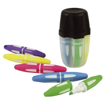 Textmarker 5er-Set sortiert