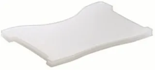 Trennplatte A8q transparent, 4 Stück