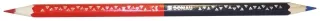 Farbstift-Silbenstift rot/blau