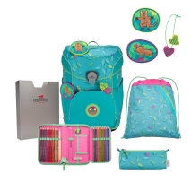 Schultaschenset ErgoFlex Easy Superflash Paradise