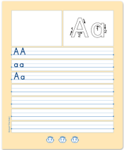 Buchstabenheft Formati B1 Druckschrift