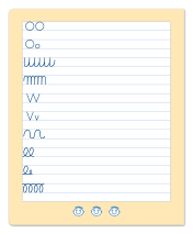 Buchstabenheft Formati B2 Schreibschrift