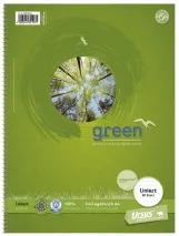 Ursus Collegeblöcke green A4