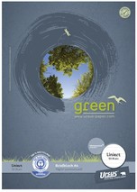 Briefblock Ursus Green A4, 50 Blatt Pure Impact