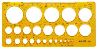 Aristo Kreisschablone 25 Kreise