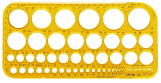 Aristo Kreisschablone 45 Kreise