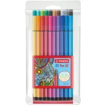 Stabilo Pen Faserschreiber Etui Pen 68 20 ST