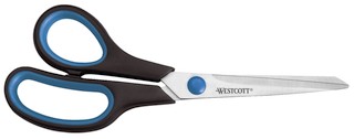 Westcott Schere Easy Grip 8 Zoll für Linkshänder