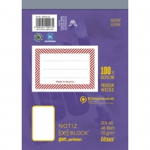 Ursus Notizblock A6 48 Blatt (FormatX)