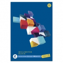 Millimeterpapierblock A4 25 Blatt